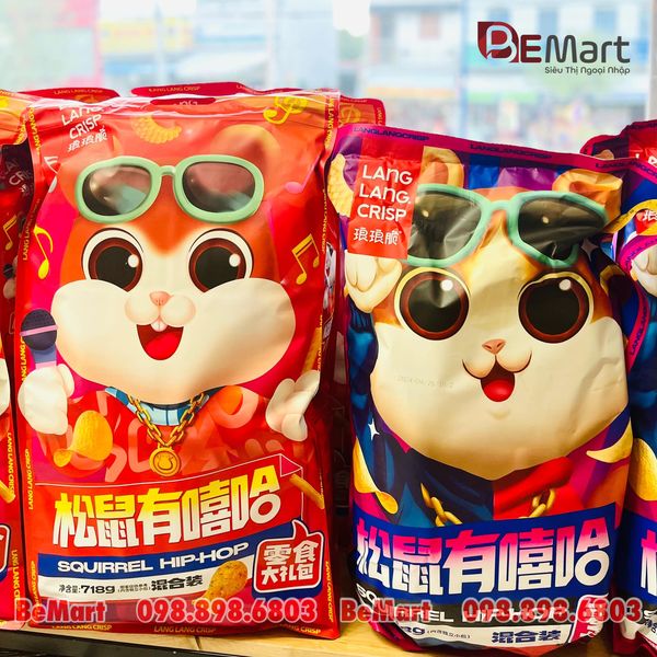 Bim Bim SÓC Siêu To Khổng Lồ Lang Lang Crisp