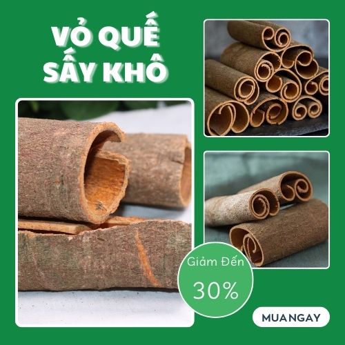 [Túi lớn loại 1kg] Vỏ quế sấy khô - Hàng công ty chất lượng cao - Chuyên dùng để làm các món ăn thơm ngon và bổ dưỡng