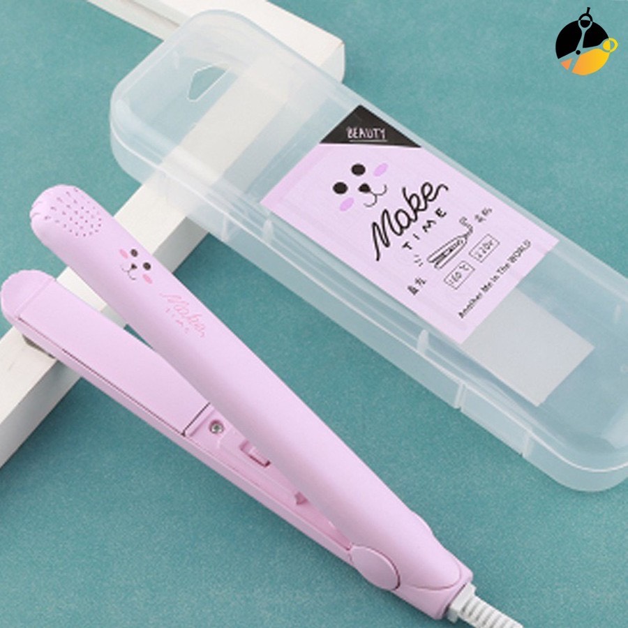 [CAO CẤP] Máy Uốn Tóc Duỗi Tóc Mini Đa Năng Máy Làm Tóc Mini Máy Là Tóc Nhỏ Gọn