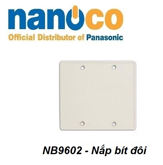 Mặt bít trơn sino - mpe - nanoco - chengli - mặt che trơn / nắp bít đế âm - nb9601 / nb9602 / na105-n