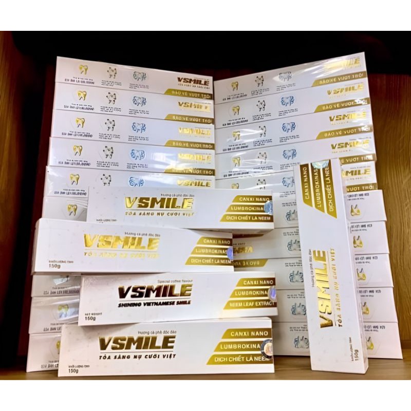 Kem Đánh Răng Thảo Dược VSMILE - Bảo Vệ Răng Miệng [ Hàng chính hãng Vinalink Group ]
