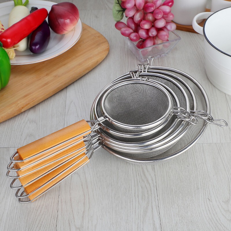 Rây lọc cháo inox cho bé ăn dặm 1 lớp