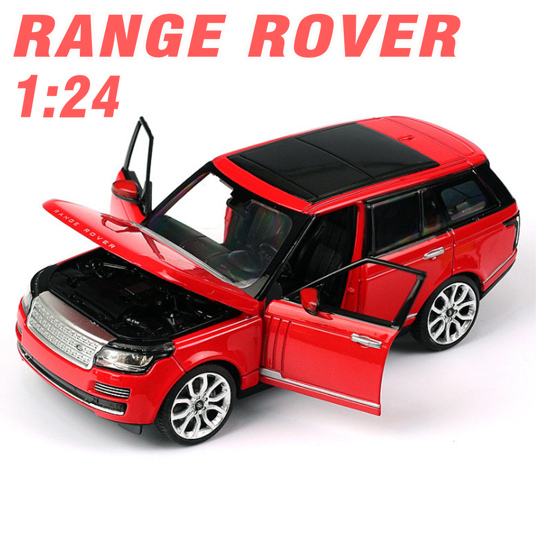 Xe Mô Hình Ô Tô Range Rover Tỉ Lệ 1:24 Hãng Rastar Mô Hình Xe Bằng Kim Loại  Đồ Chơi Trẻ Em Có Vô Lăng Bẻ Lái Và Mở 2 Cửa Trước |