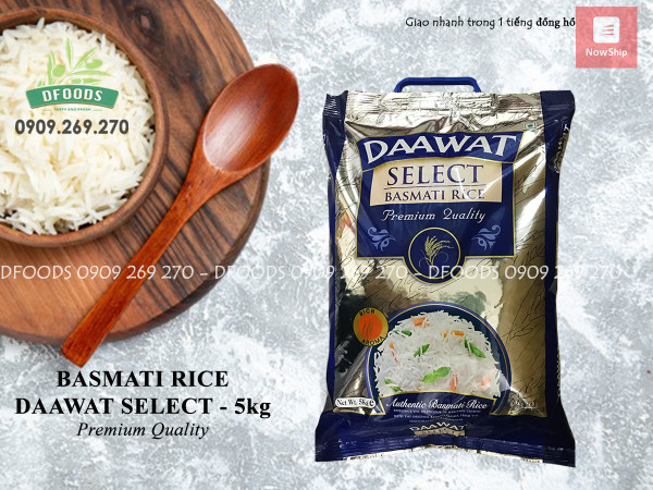 HCMGạo Basmati Rice Daawat 5kg