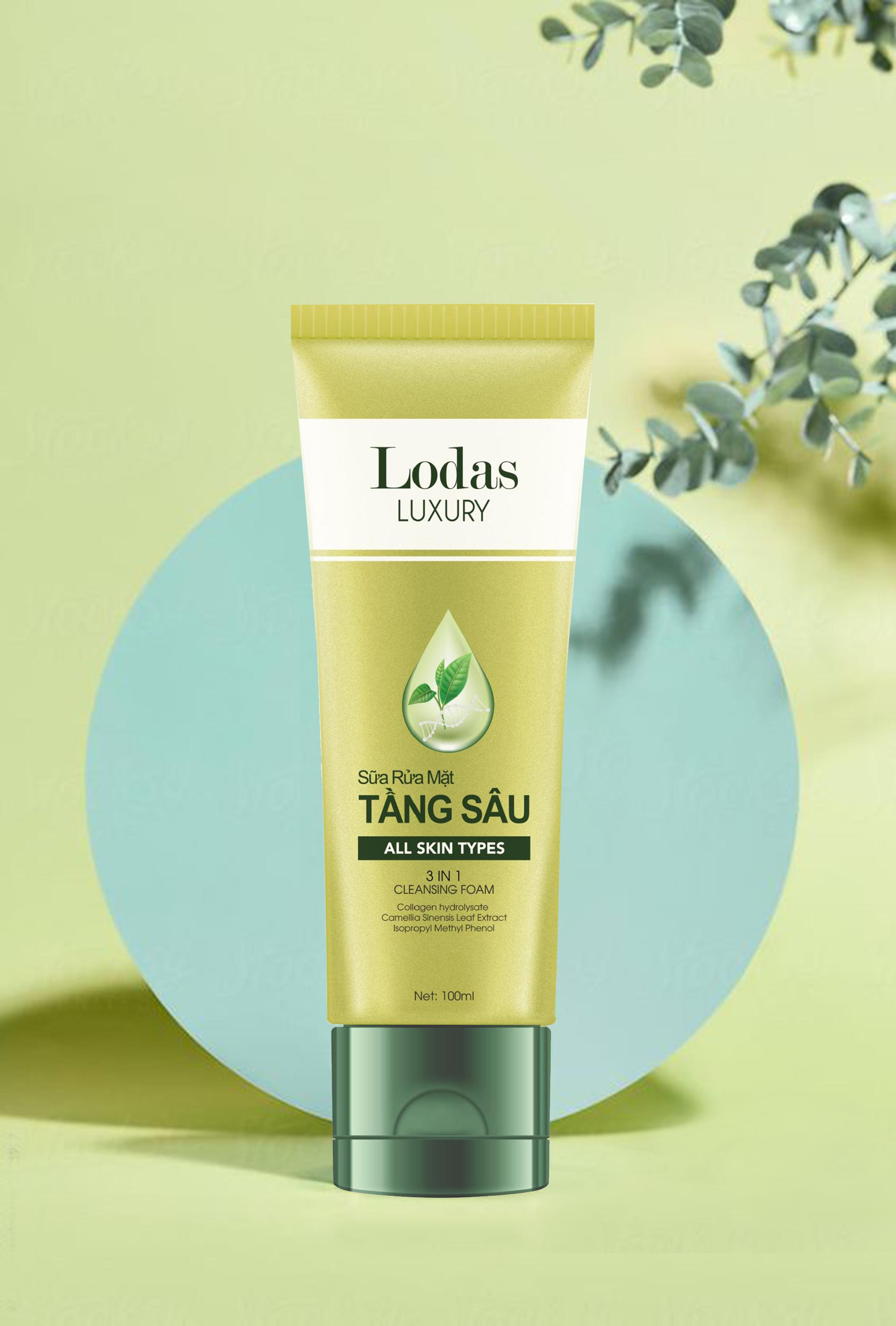 Sửa Rữa Mặt Lodas Luxury - Dung tích 100ml