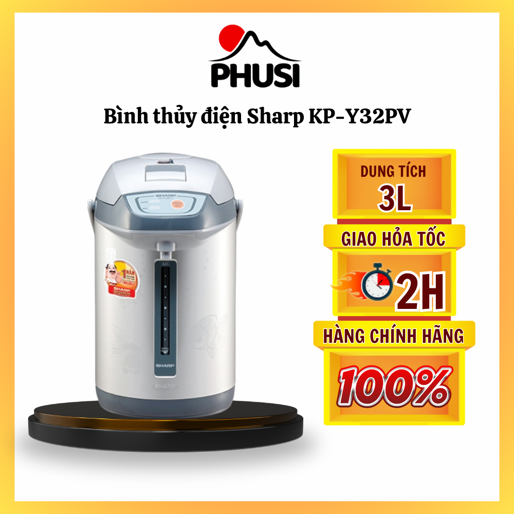✅bình thủy điện sharp kp-y32pv 3 lít