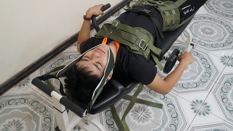Bộ Dây Đại Giường Kéo Giãn Cột Sống