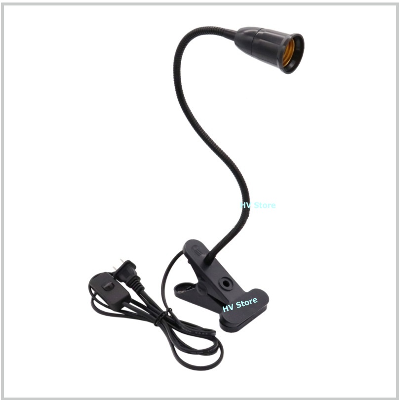 Chân đèn kẹp bàn 40cm - Được chọn màu