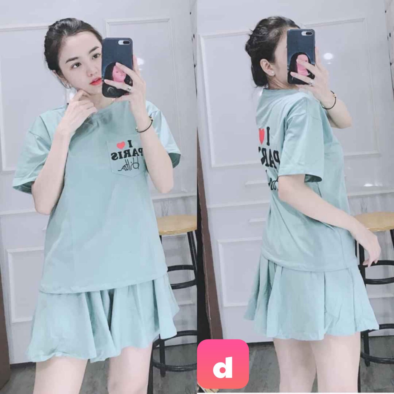 Đồ bộ đùi mặc nhà - ở nhà cũng xinh