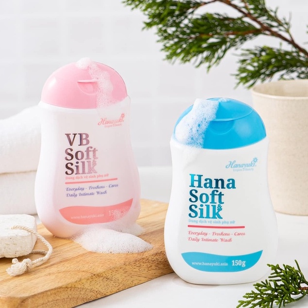 Dung Dịch Vệ Sinh Phụ Nữ Hanayuki_Hana Soft Silk