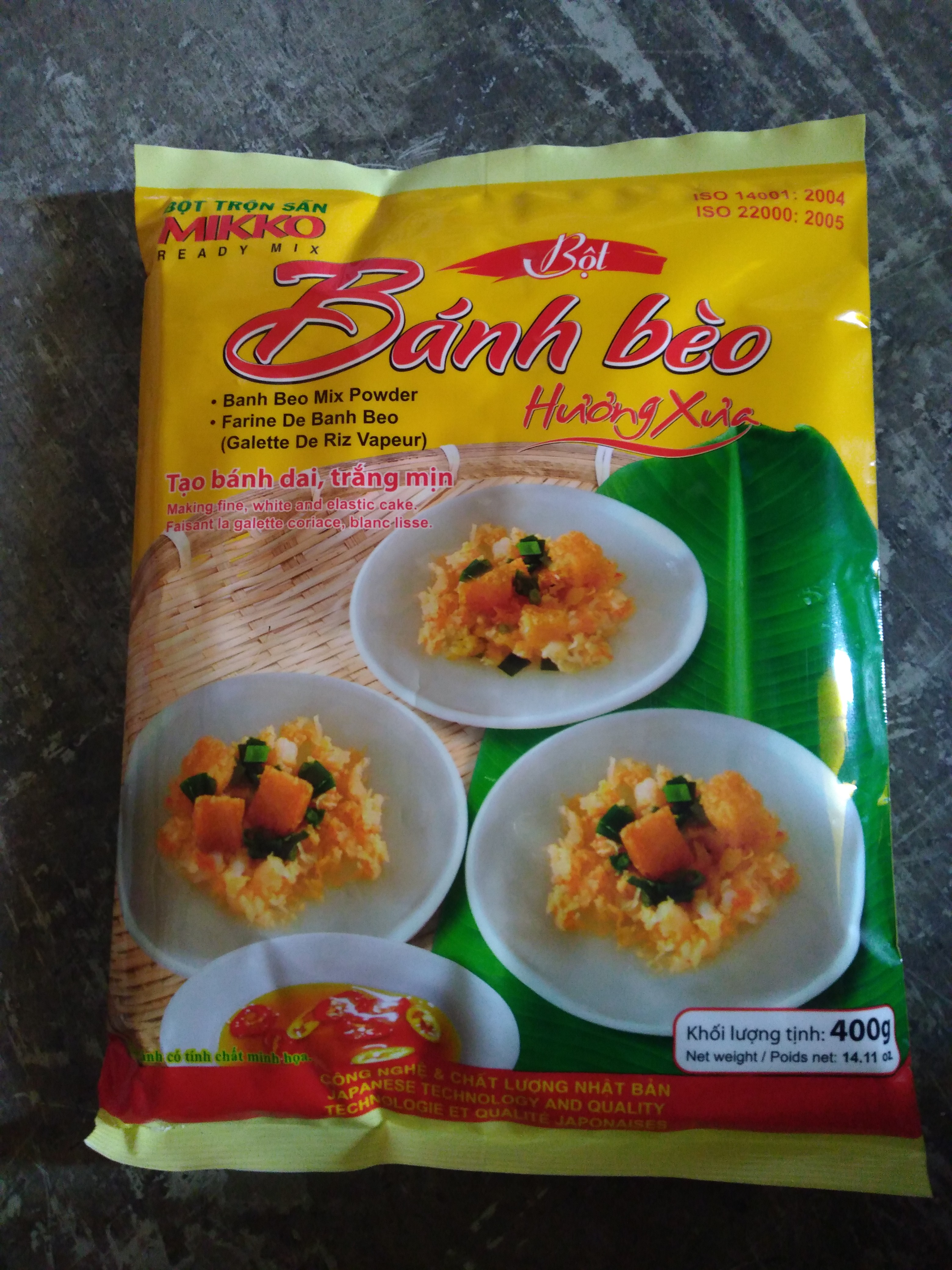 Bột bánh bèo Mikko hương xưa 400g