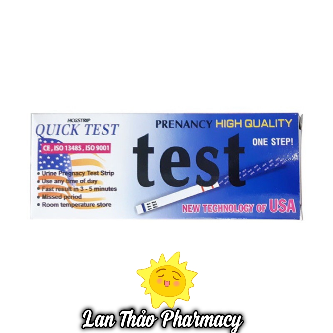 [HCM][Che tên sp] COMBO 5 QUE THỬ THAI QUICK TEST CHÍNH XÁC HIỆU QUẢ CAO