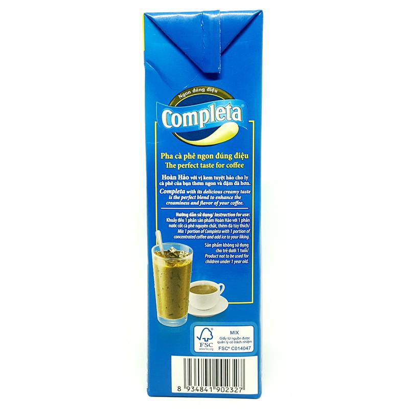 Sữa Đặc Hoàn Hảo 1 Lít vị Thơm Ngon - HSD Luôn Mới