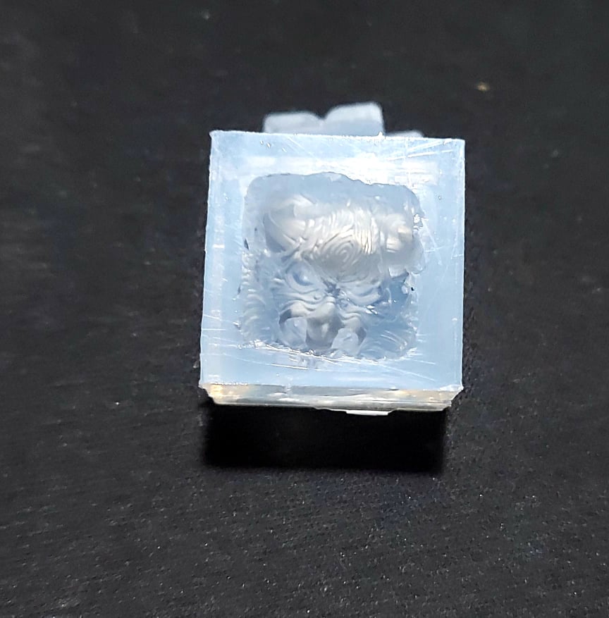 [HCM]Khuôn silicon keycap clone bò bull v2 trong suốt.