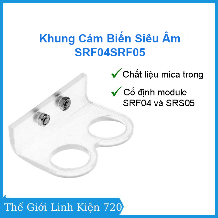 Khung cảm biến siêu âm srf04/srf05