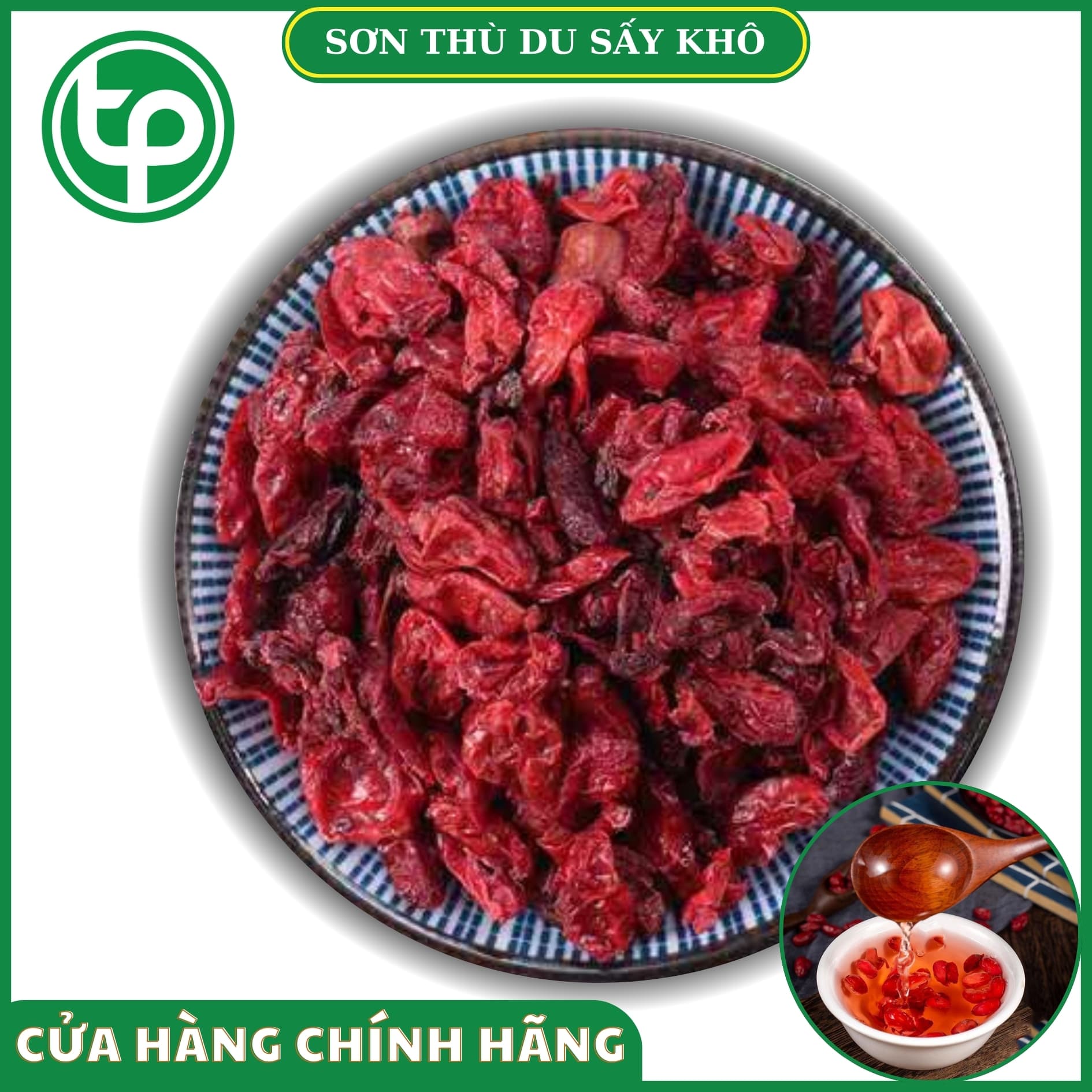 Sơn thù du khô 500g - tấn phát