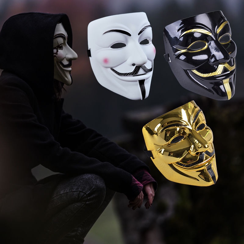 Mặt nạ Hacker mặt nạ Anonymous hóa trang