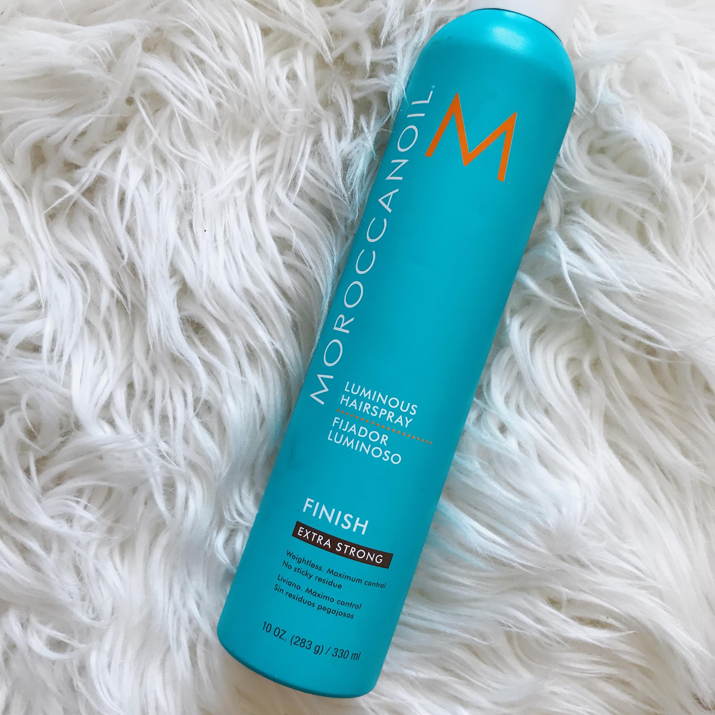 [HCM]Gôm xịt giữ nếp linh hoạt mạnh LUMINOUS HAIRSPRAY (FINISH EXTRA STRONG) Moroccanoil 330ml