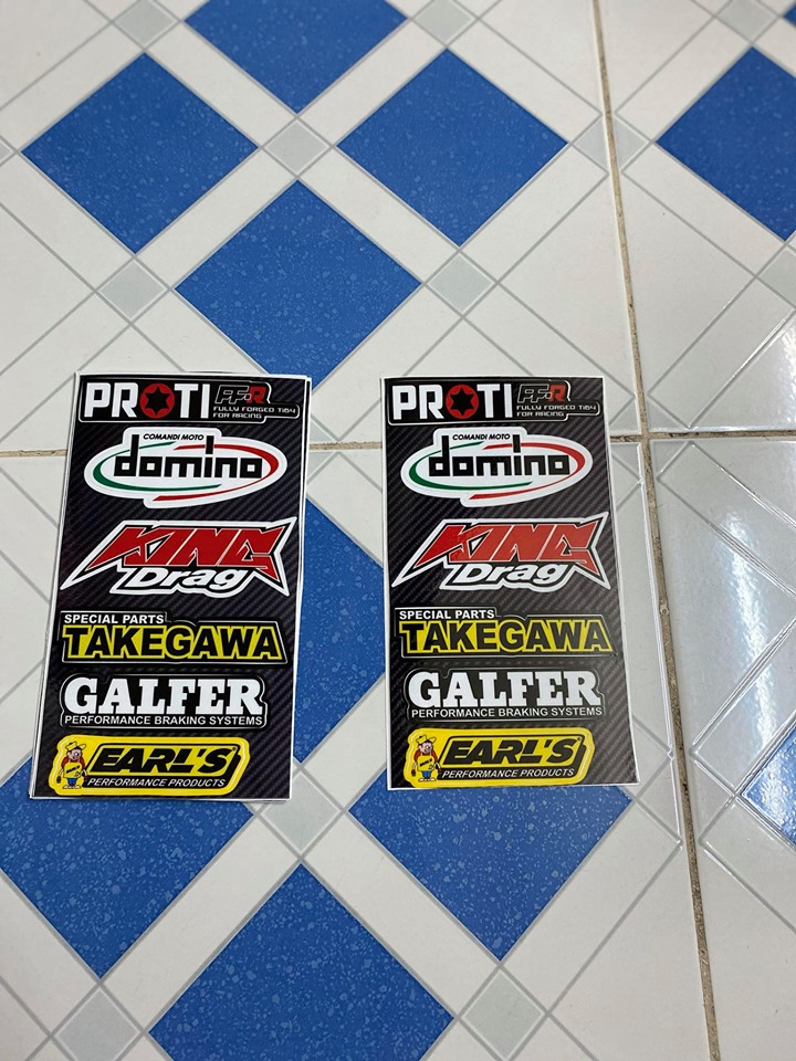 Tem logo 10 x 18 king drag proti domino