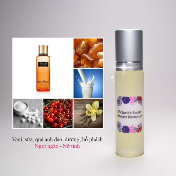 [HCM]Tinh Dầu Nước Hoa Pháp Amber Romance