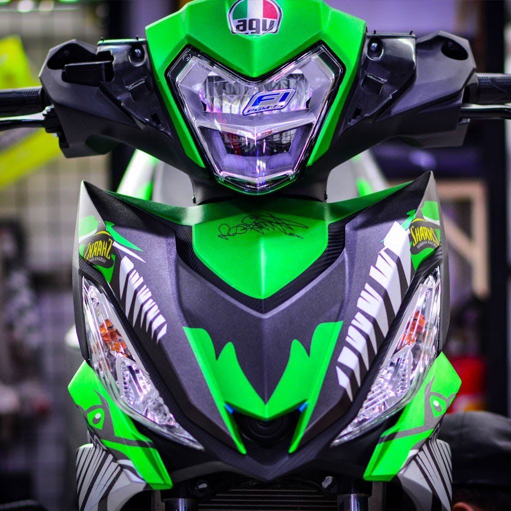 Tem trùm winner 150 cá mập xanh lá - Độ dán team trùm decal xe máy winner 150 xanh lá - Team trùm decal xe máy winner 150 rẻ đẹp và chất