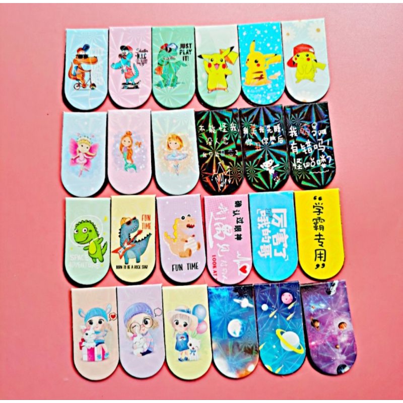 Bookmark- Kẹp nam châm đánh dấu sách (1 chiếc mẫu ngẫu nhiên)