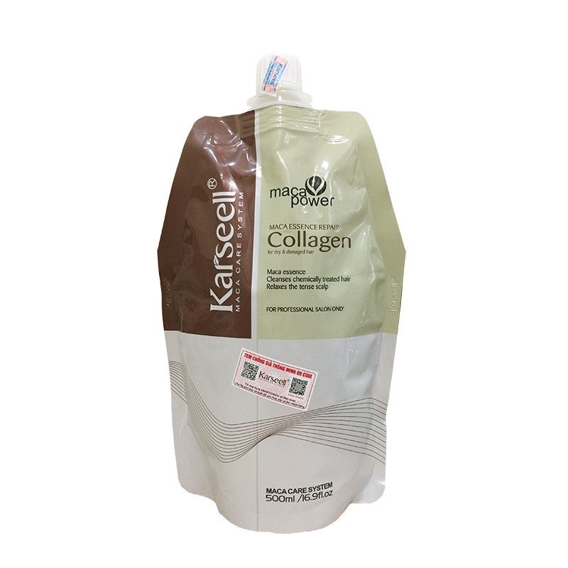 Dầu hấp tóc 💕FREESHIP💕 Hấp tóc - ủ Tóc - Collagen Karseell - Karseell Maca 500ml