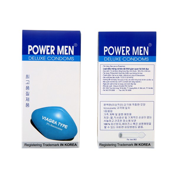 [HCM]Bao Cao Su Powermen Viagra