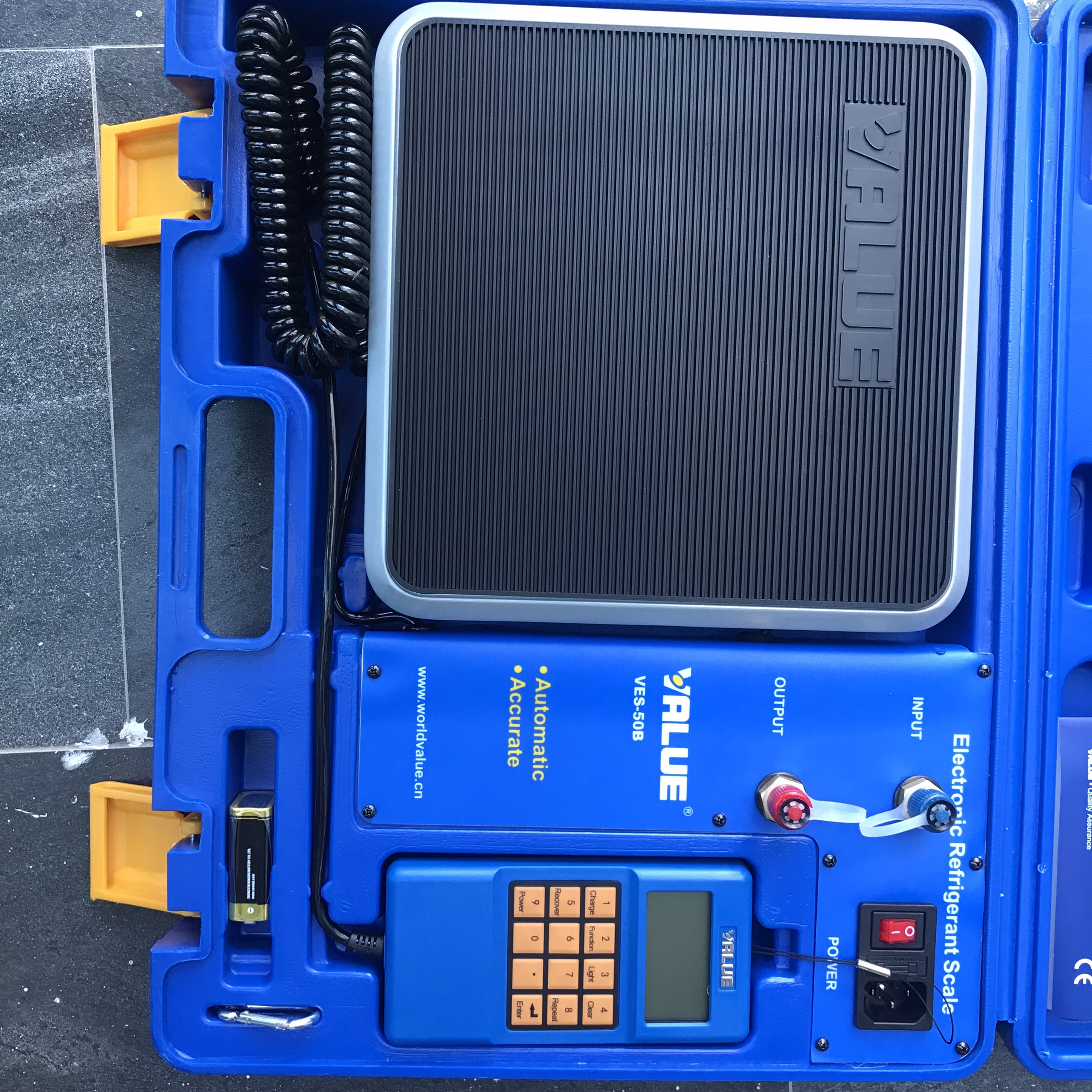 Bàn Cân Nạp Gas Tự Động VALUE Model VES- 50B