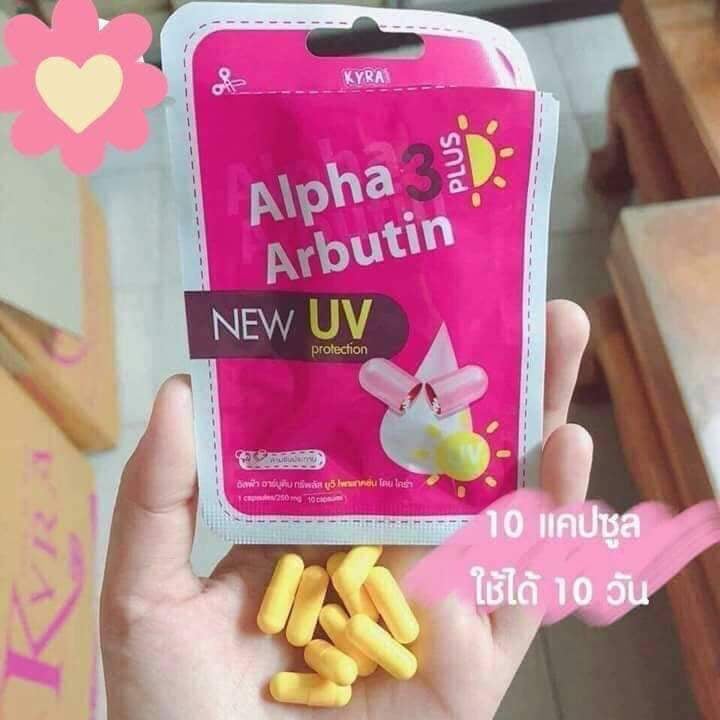 Vỉ Kích Trắng ALPHA ARBUTIN UV Thái Lan