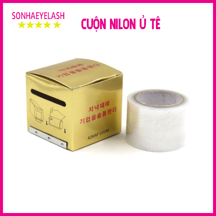 Cuộn nilon ủ tê lông mày, môi, mí, mi