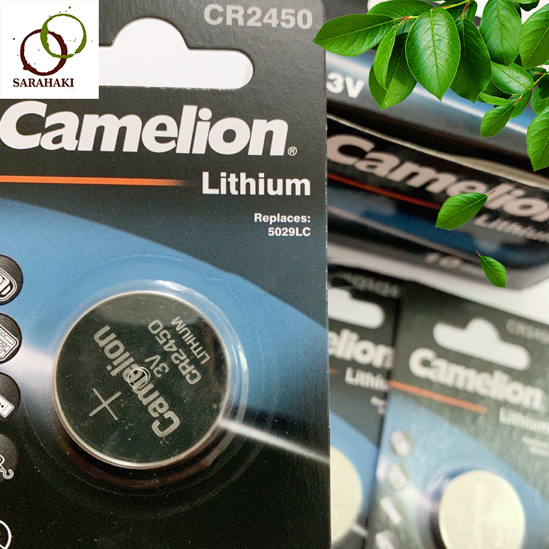 Pin cúc áo CR2450 2450 Camelion Lithium 3V - Vỉ 1 viên chính hãng