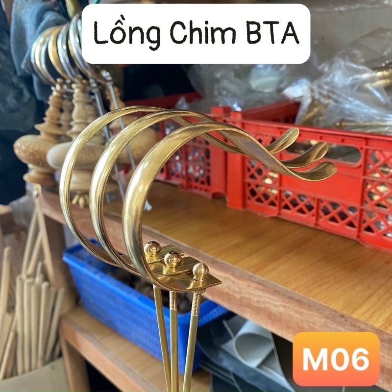 Móc treo lồng chim,móc đồng treo lồng chim cực đẹp