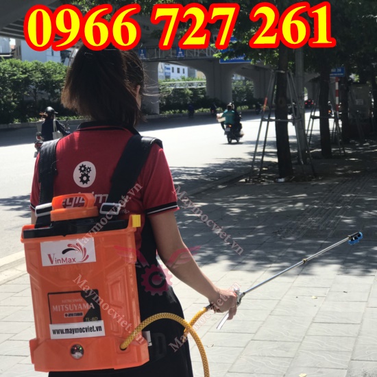 Máy phun thuốc chạy điện 8 lít Mitsuyama TL-8D