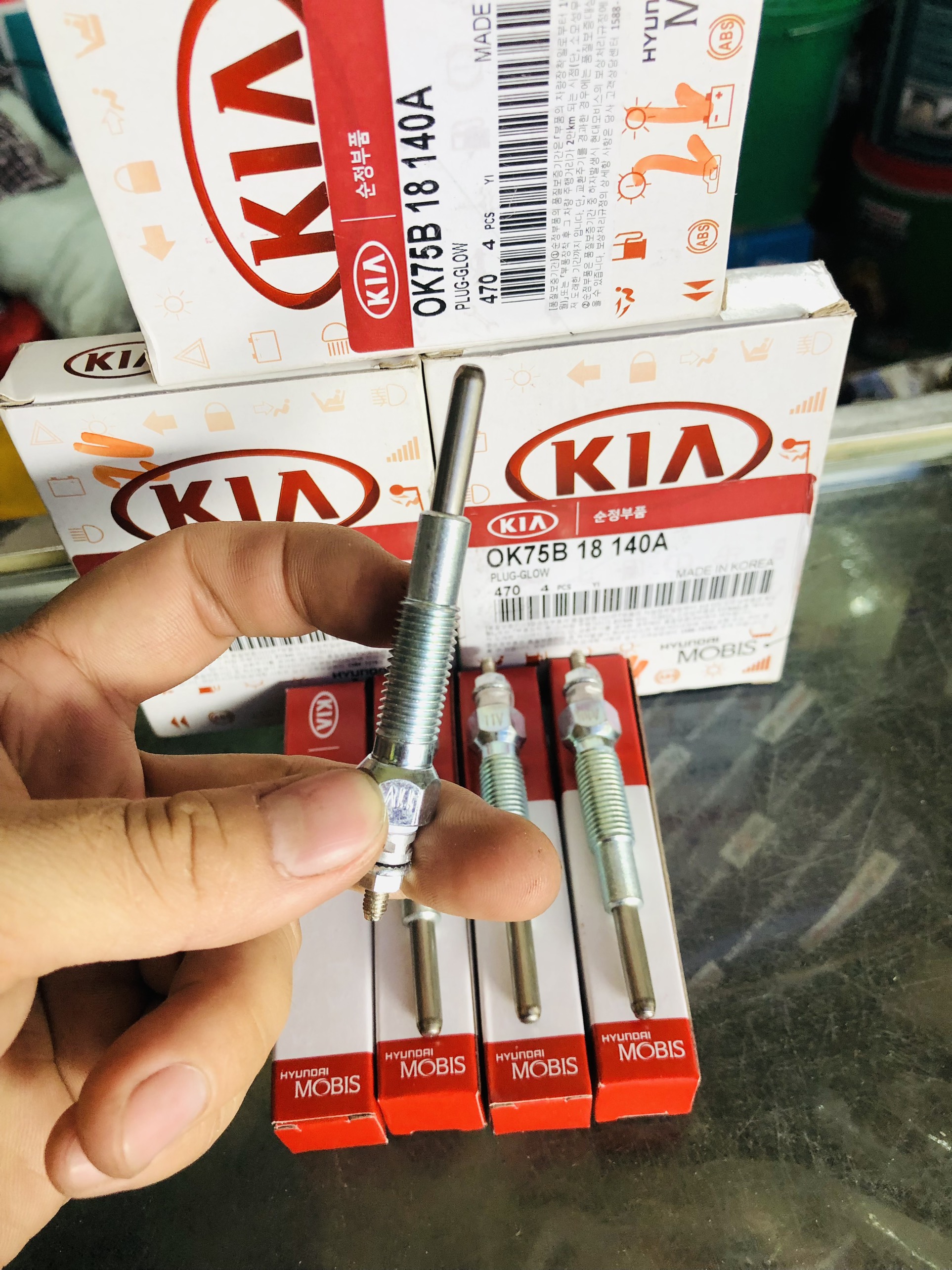 BUGI XÔNG ( BUGI SẤY ) KIA K165, K2700, K3000, FORD RANGER