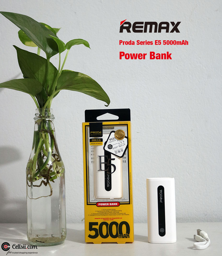 Sạc dự phòng Proda E5 5000 mAh