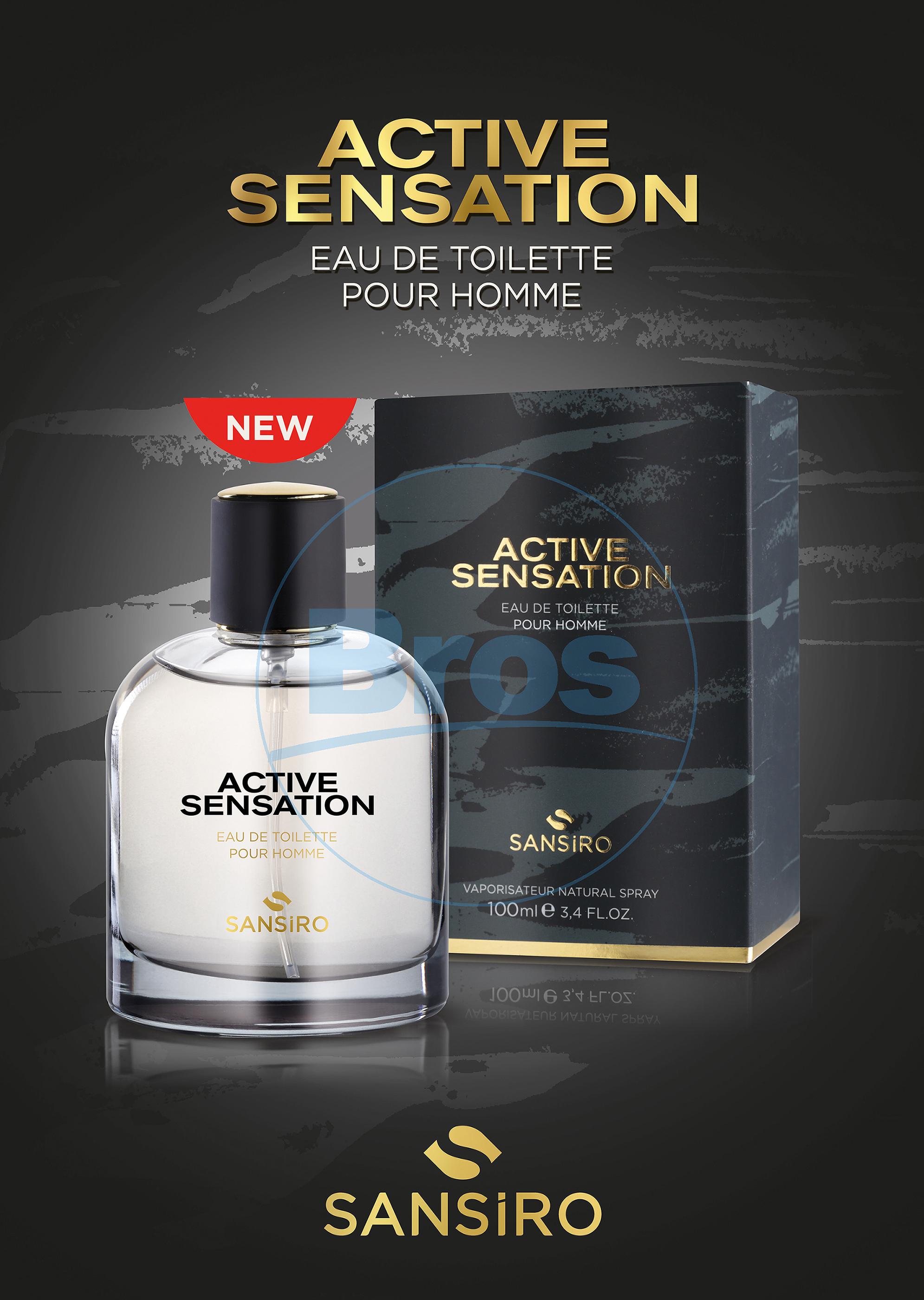 Nước hoa Sansiro ACTIVE SENSATION 100ml cho nam