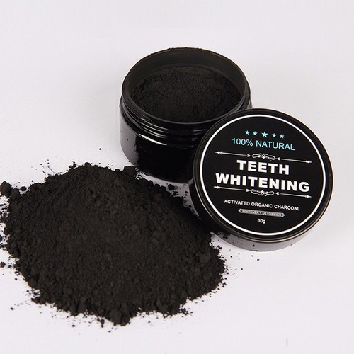 Bột Than Tre Tẩy Trắng Răng Teeth Whitening Hộp 30g