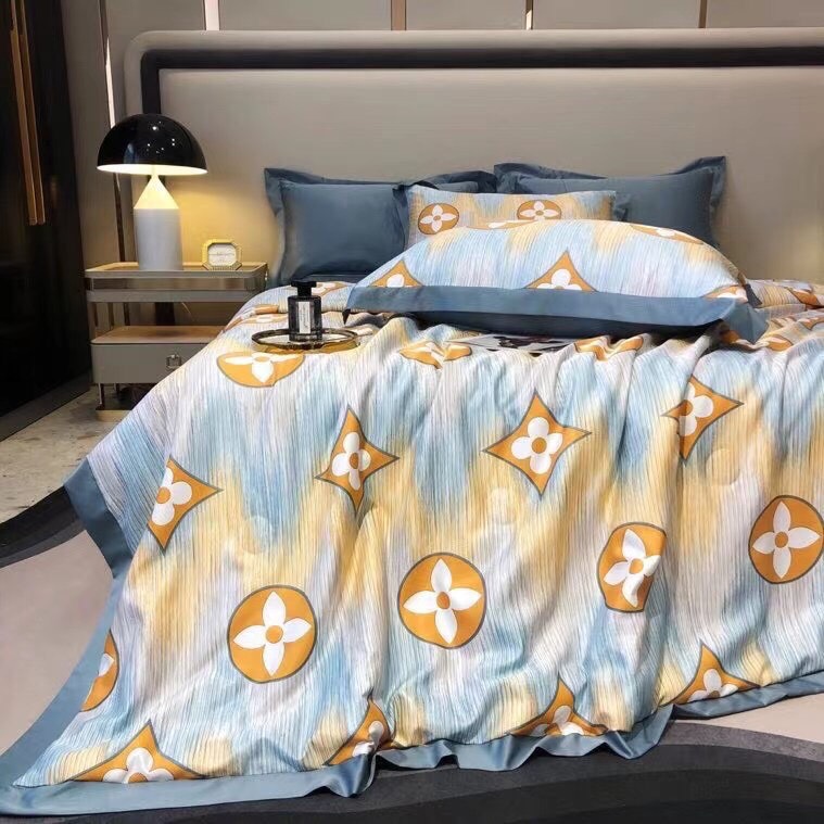Chăn hè lụa thái TENCEL trần bông sang trọng siêu mềm mát kích thước 2mx2m3