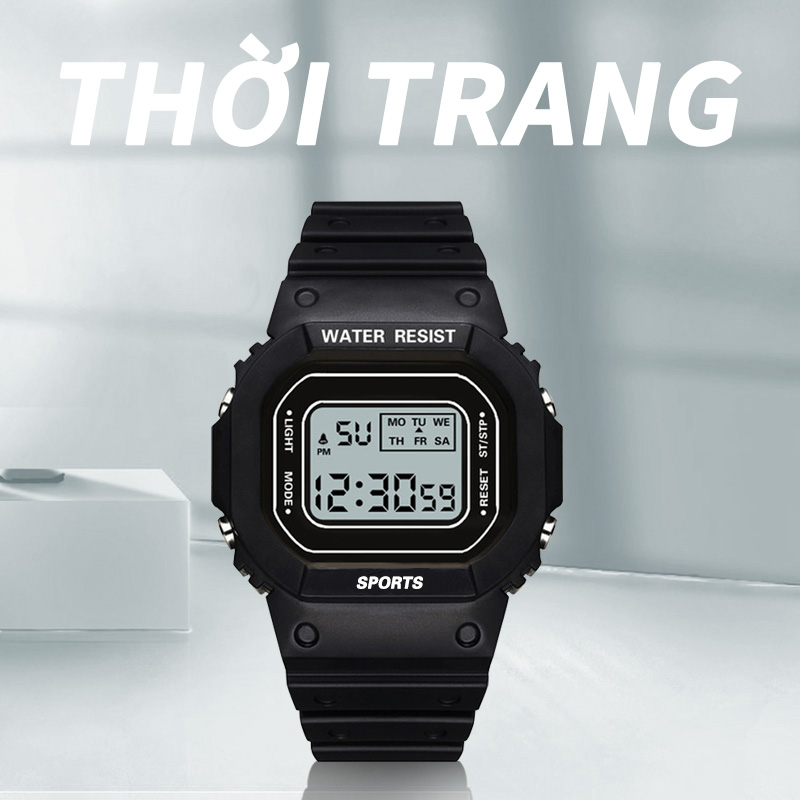Đồng hồ quân- đội- đồng hồ lính( đen)