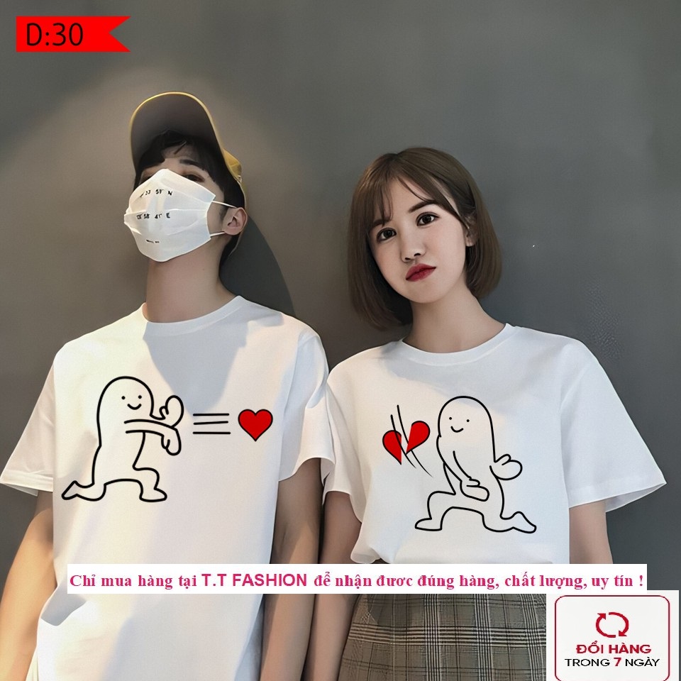 Áo đôi tình yêu giá rẻ tận xưởng