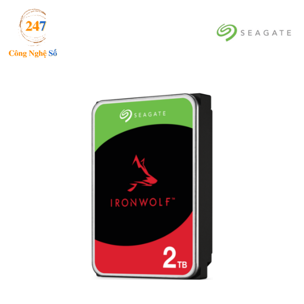Ổ cứng HDD SEAGATE NAS IRONWOLF 3.5 2TB ST2000VN003