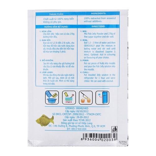 BỘT RAU CÂU GIÒN AGAR THU HIÊN 10GR - 03182