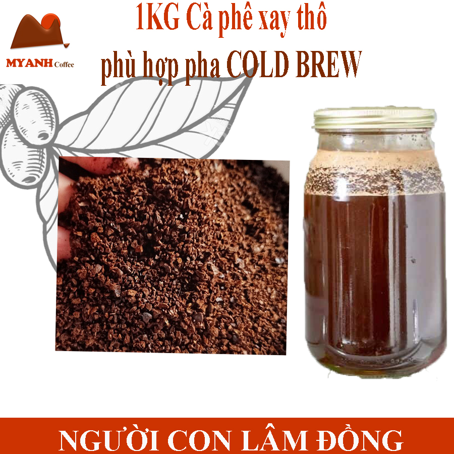 1kg Cà phê Cold brew - (light Roast) Myanh coffee - Vietnamese coffee