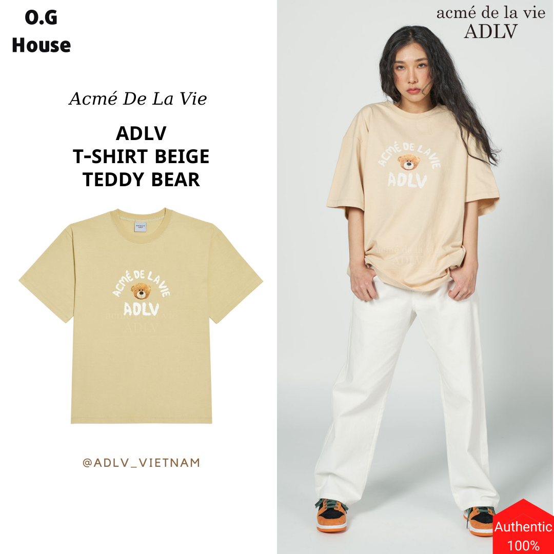 Áo thun ADLV Teddy Bear - Authentic 100%