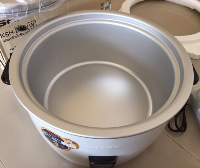 Nồi cơm điện Sharp KSH-D40V-nắp rời 3.8l