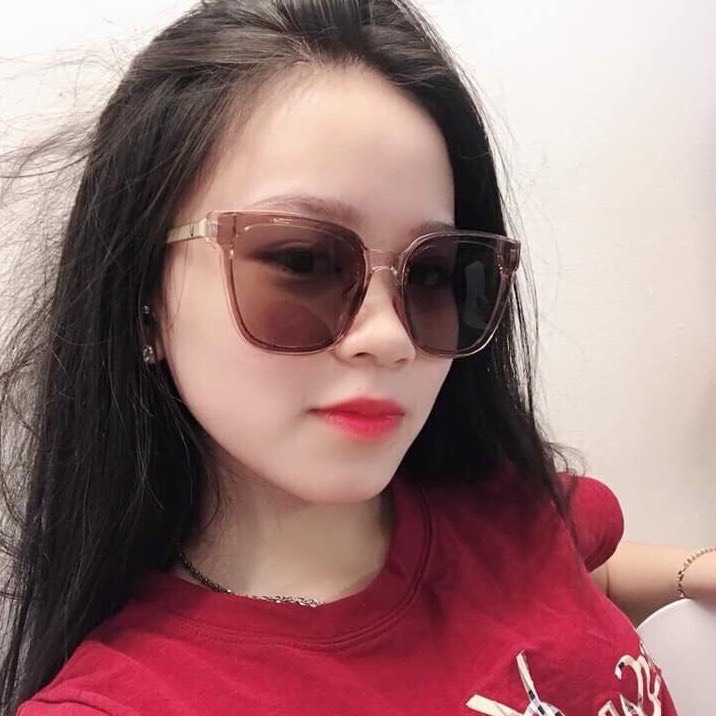 [FREESHIP] Kính Mát V Chân Vàng Nam Nữ Đơn Giản