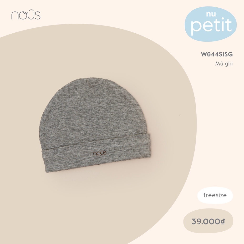[Nous Chính hãng] [Siêu sale] Nón Mũ sơ sinh nous Petit