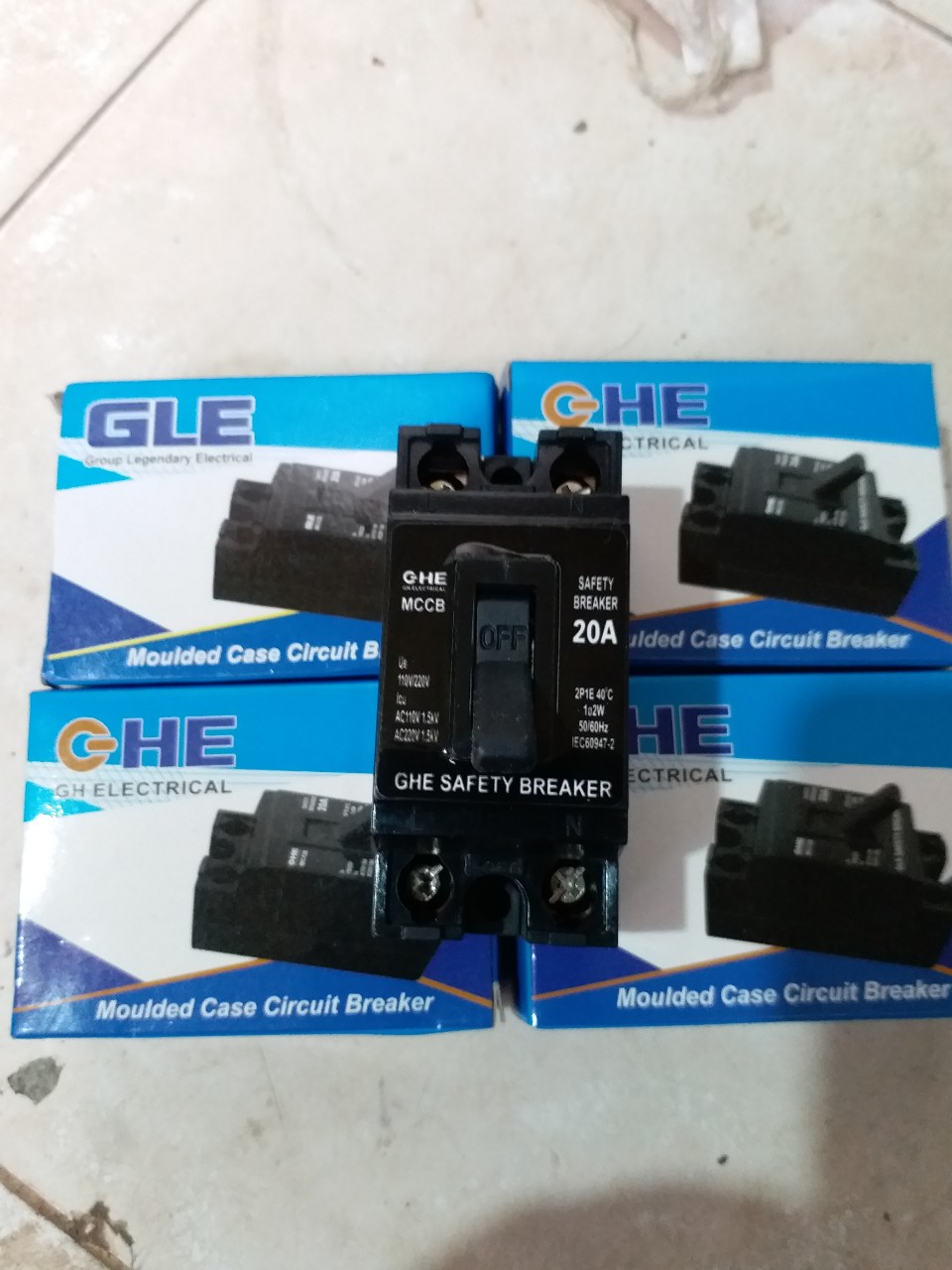 [HCM]cb cầu dao tự động GHE