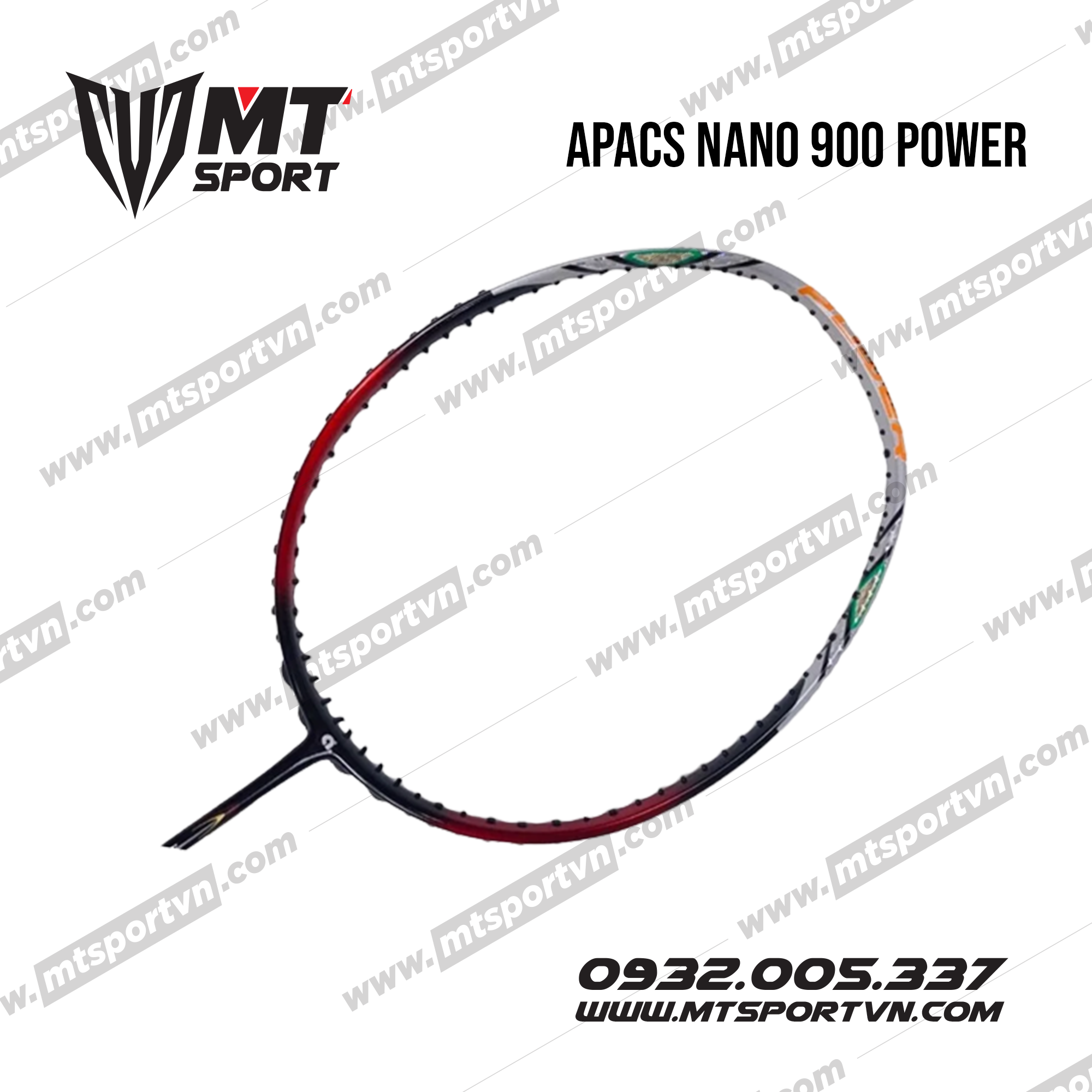 Vợt cầu lông Apacs Nano 900 Power (Đỏ)